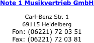 Note 1 Musikvertrieb GmbH